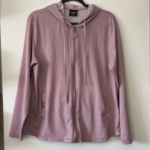 32 Degrees Light Purple Zip-Up Hoodie
